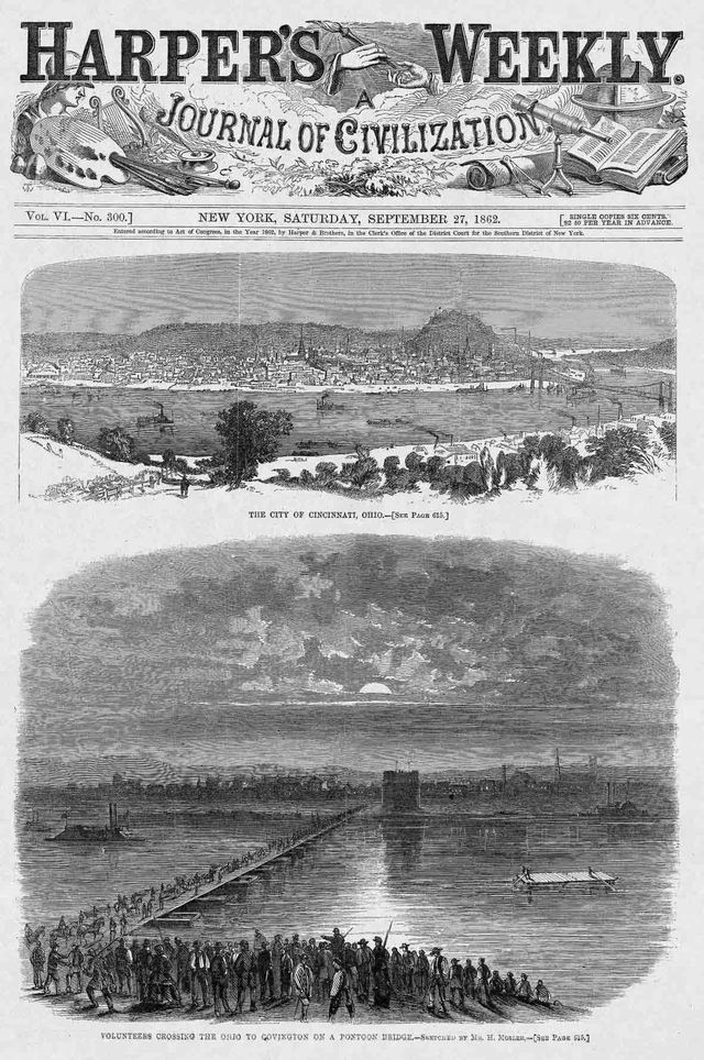 September 27, 1862 Harpers Weekly cover
