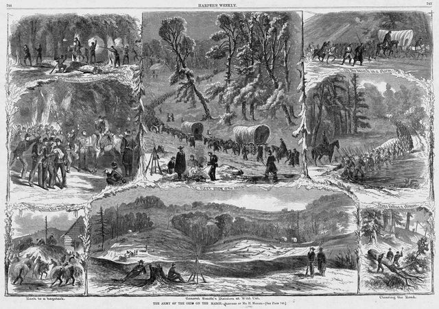 November 22, 1862 Harpers Weekly pages 744-5