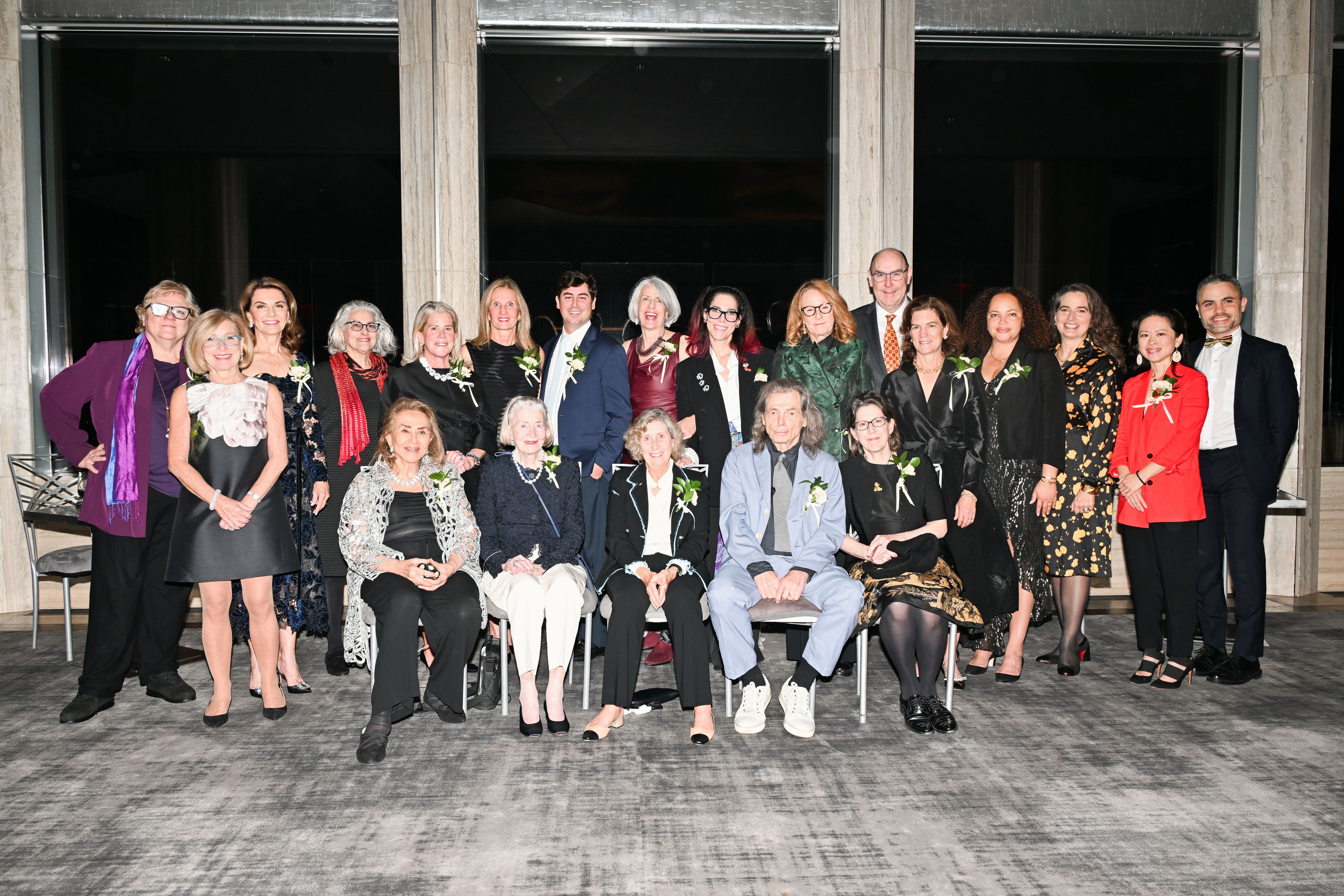 The Archives of American Art board of trustees and honors at the 2024 gala