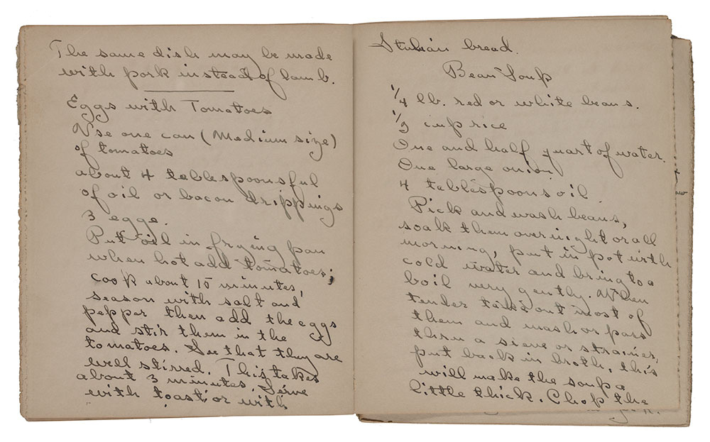 Lee Gatch's bean soup recipe