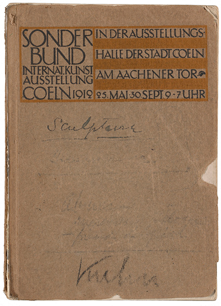 Sonderbund exhibition catalogue