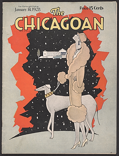 The Chicagoan, 1928 Jan. 14. John Henry Bradley Storrs papers, Archives of American Art, Smithsonian Institution.