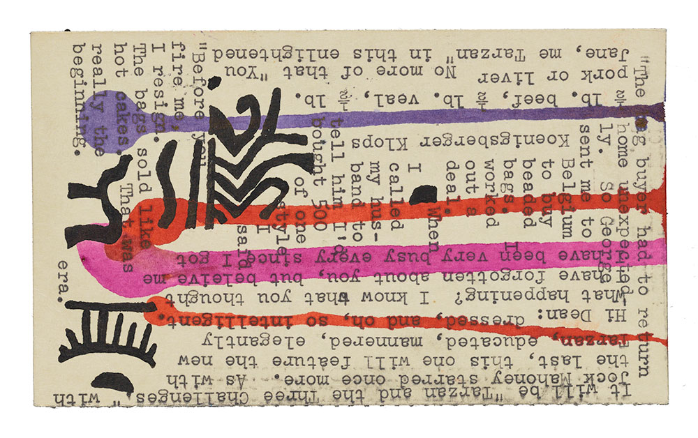 Ray Johnson mail art to Samuel J. Wagstaff, 1962. Samuel Wagstaff papers, 1932-1985. Archives of American Art, Smithsonian Institution. Ray Johnson mail art received by Samuel Wagstaff