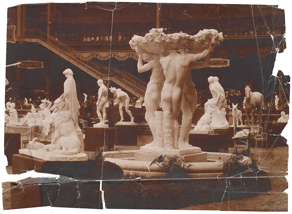 The 1913 Paris Salon where Gertrude Vanderbilt Whitney showed Friendship Foundatin.