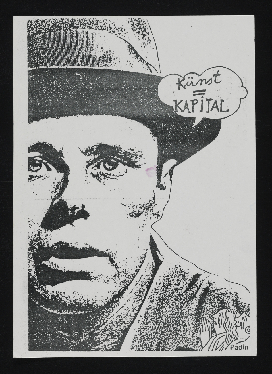 Clemente Padin mail art to John Held Jr.