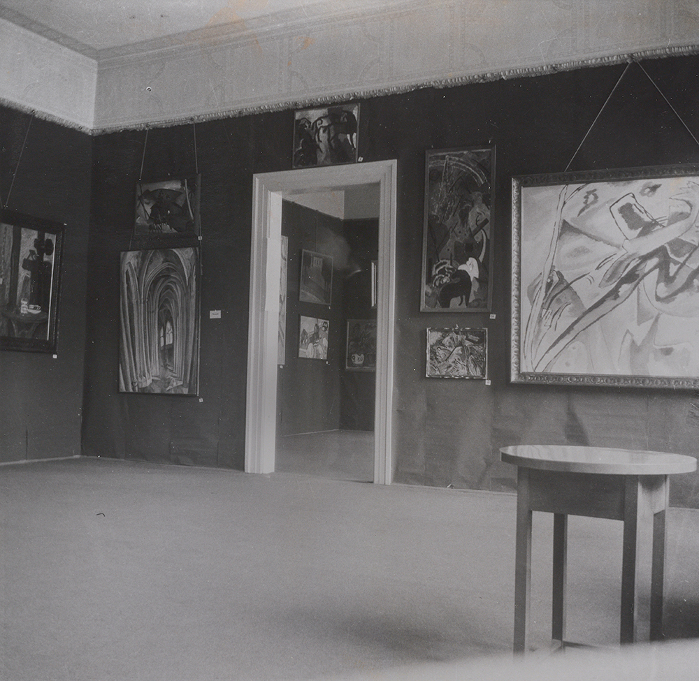 Photograph of the exhibition Blaue Reiter (Blue Rider), 1911