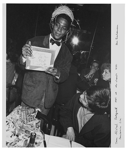 Photograph of Jean Michel Basquiat by Ben Buchanan