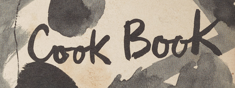 Detail from the cover of the Newd Cook Book. 