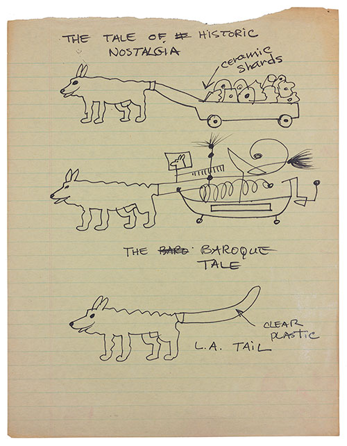 Page from Dog Lecture by Roy De Forest