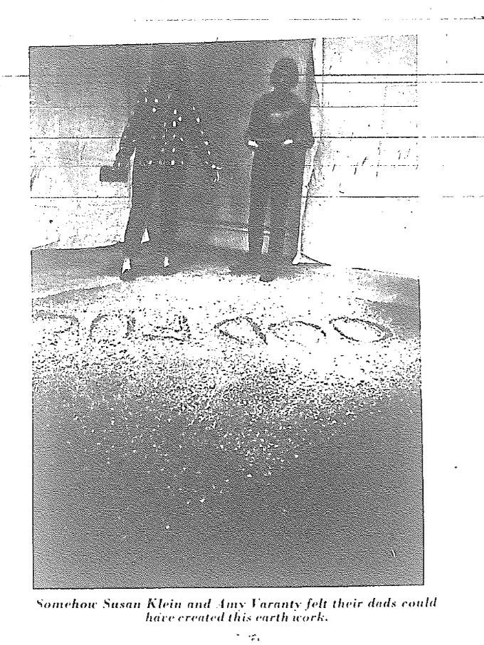 Figure 5  Good Fuck in “Earthworks” exhibition at Cornell University, February 1969, installation. © Estate of Walter De Maria, Courtesy of the Ithaca Journal.