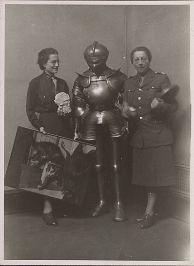 Photograph of Edith Standen and Rose Valland