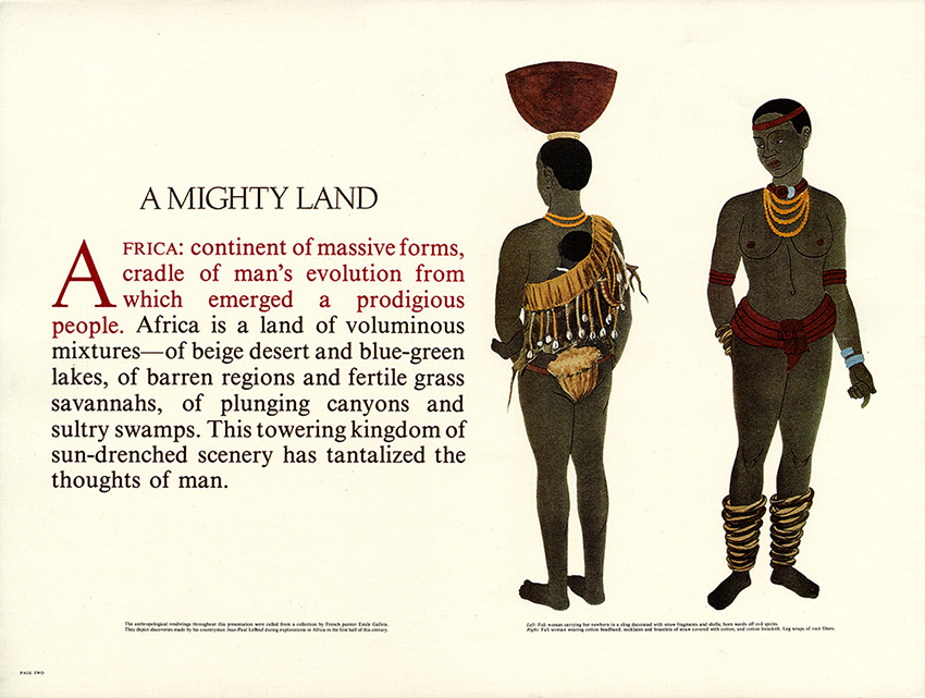 Page from Polished Ambers advertising book.