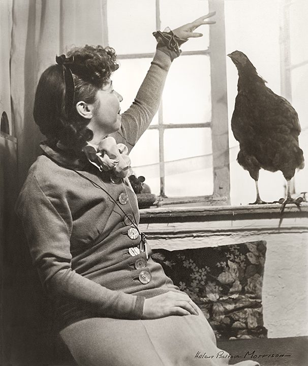 Julia Thecla. Photograph by Helen Balfour Morrison, circa 1940. Copyright, The Morrison-Shearer Foundation, Northbrook, IL.