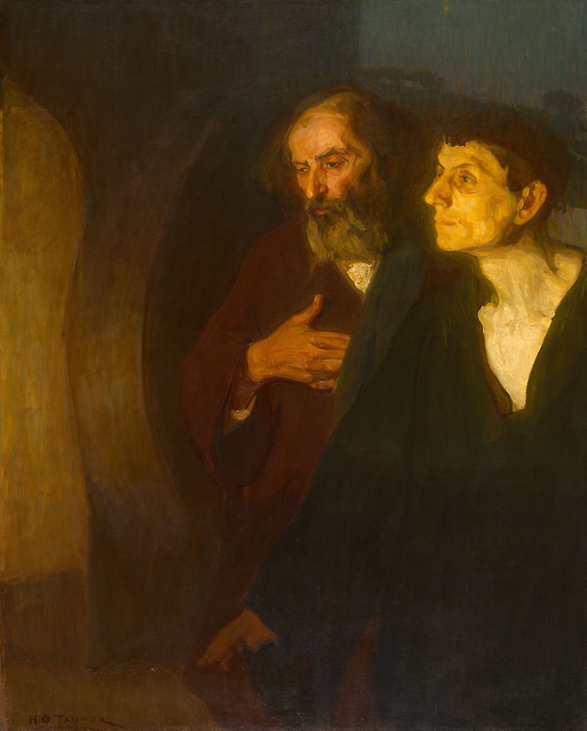 The Two Disciples at the Tomb by Henry O. Tanner