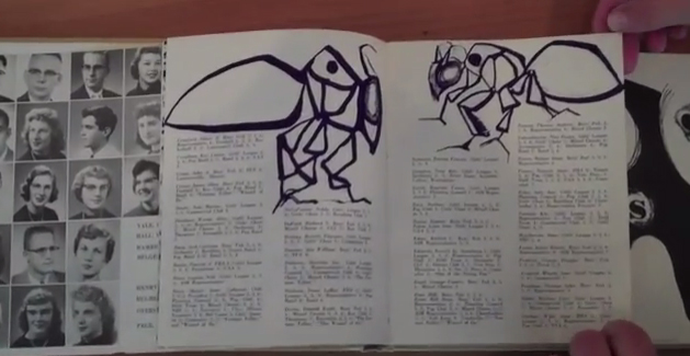The 1956 Columbian yearbook.
