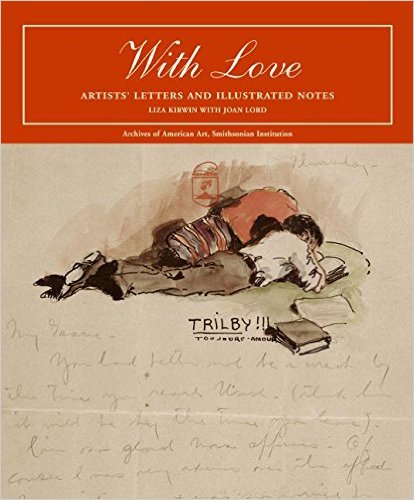 Book cover for 'With Love: Artists’ Letters and Illustrated Notes'