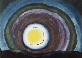 Figure 19. Arthur Dove, Sunrise III, 1936, Wax emulsion and oil on canvas, 25 x 35 in., Yale University Art Gallery, Gift of Katherine S. Dreier to the Collection Société Anonyme.