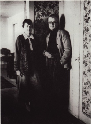 Helen Torr and Arthur Dove in Geneva, New York, ca. 1936.