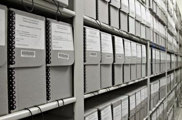 Photograph of storage facilities