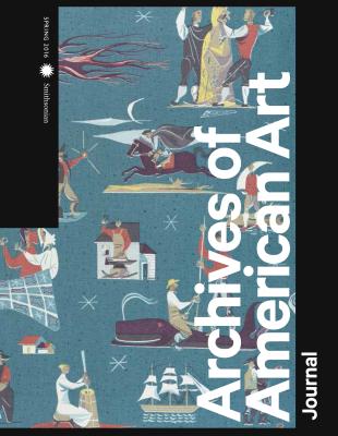 Cover of the Spring 2016 Journal from the Archives of American Art, Volume 55 Number 1
