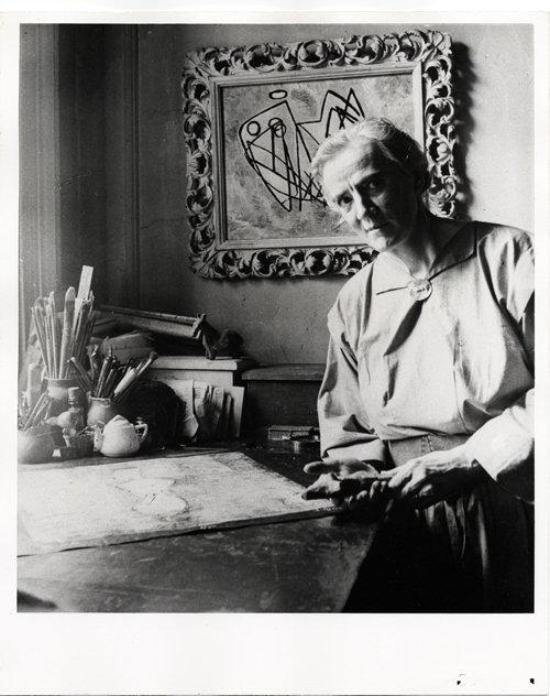 Figure 5. Anne Ryan, ca. 1949 / William Pippin, photographer. Anne Ryan papers, Archives of American Art, Smithsonian Institution